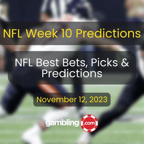 NFL Week 10 Picks, Odds & NFL Predictions for All Week 10 Games