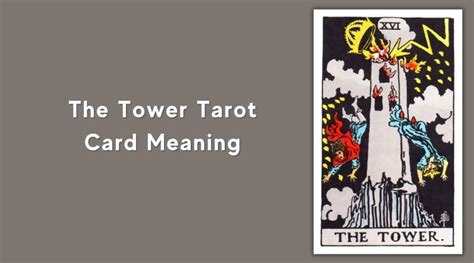 All About The Tower Tarot Card - The Tower Tarot Card Meaning - eAstroHelp