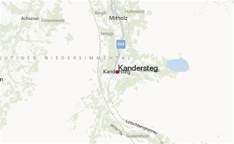 Kandersteg Weather Forecast