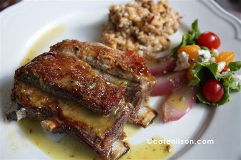 Grilled Lamb Riblets with Orange-Lavender Marinade | Lamb recipes, Lamb ribs, Riblet recipe