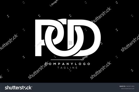 Abstract Letter Initial Pod Vector Logo Stock Vector (Royalty Free) 1947411493 | Shutterstock