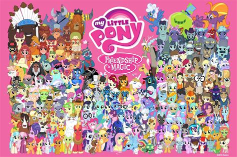 Seasons 1-5 Ponies (1,000,000 milestone for the fb page) | My Little Pony: Friendship is Magic ...