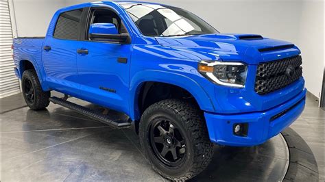 Voodoo Blue Lifted 2020 Toyota Tundra TRD Sport! in 2023 | Toyota ...