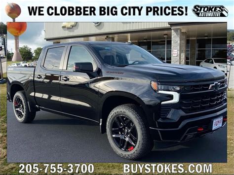 New 2023 Chevrolet Silverado 1500 RST Crew Cab in Clanton #P1152363 | Stokes Chevrolet GMC