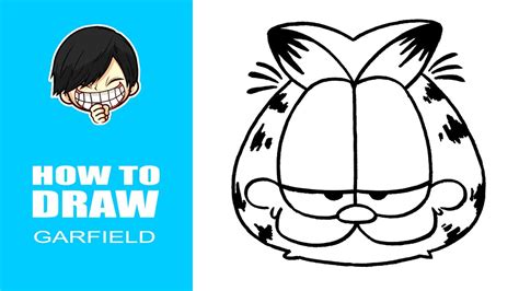 How to draw Garfield step by step - YouTube