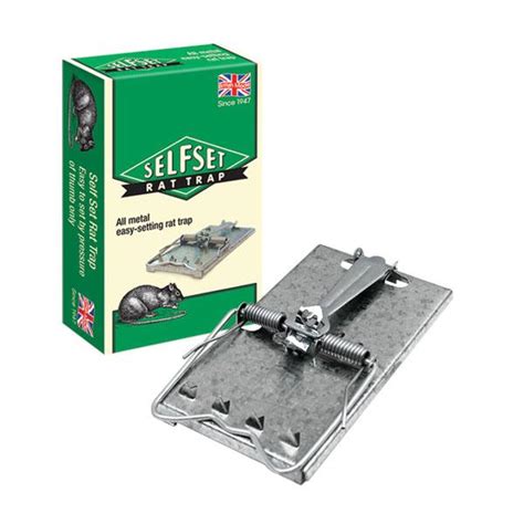 Selfset Multi-Catch Rat Trap (Humane, Durable, Ready-To-Use Rodent Pest Trap, Catches up to 5 ...