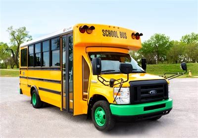 New Electric Type A School Bus Coming From Collins - Evolv-Electric Transportation