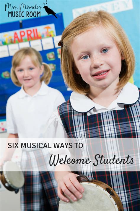 Six Musical Ways to Begin a Class | Mrs. Miracle's Music Room | Music Education Blog