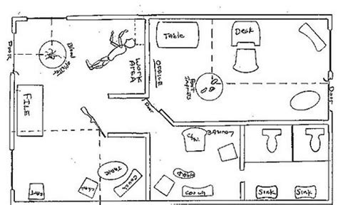 crime scene map drawing - Shella Peck