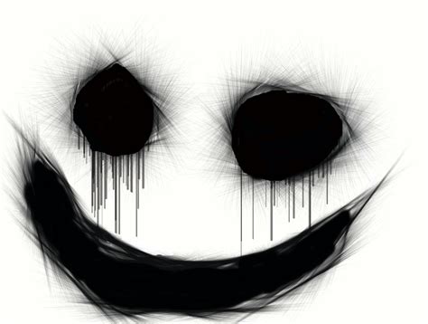 Scary Smile Drawing