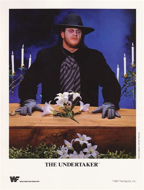 1991 Undertaker Promo - Undertaker Photo (15071645) - Fanpop