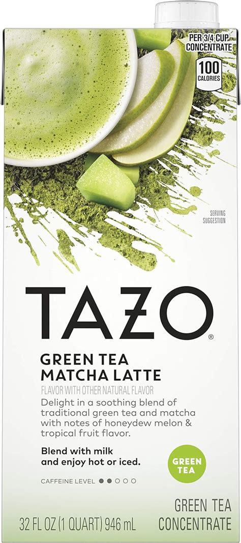 Tazo Concentrate Green Tea Latte 32 OZ : Amazon.ca: Grocery & Gourmet Food