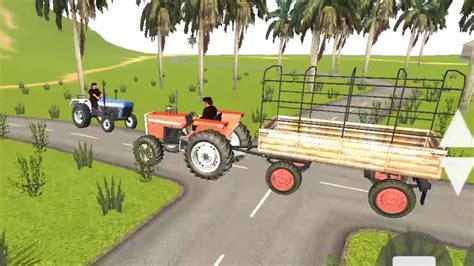 Indian tractor gameplay simulator. - YouTube