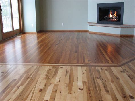 Two floors in one, looking good. Rare Earth Hardwoods #woodflooringstairs | Flooring, Transition ...