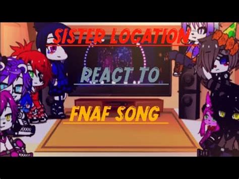 Sister location react to dancing down below remix//song by APAngrypiggy ...