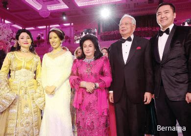 najib razak daughter wedding - William Fisher