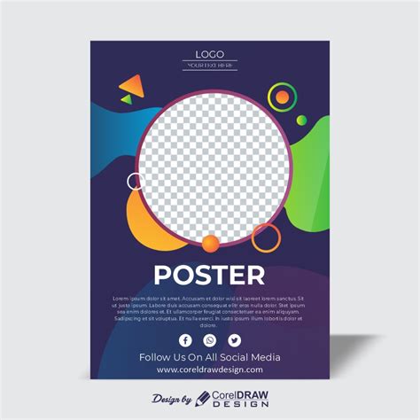 Download Abstract Poster Design Download From Coreldrawdesign | CorelDraw Design (Download Free ...