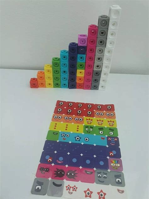 Numberblocks number blocks cbeebies numbers special needs | Etsy