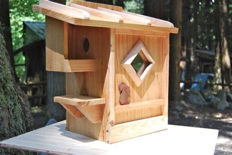 Squirrel house. by bwr248 on Etsy