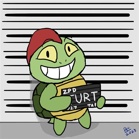 Turt in jail by flyingblu123 on DeviantArt