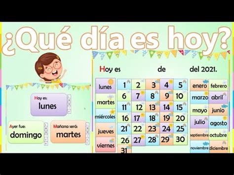 ¿Qué día es hoy? Pon la fecha en tus clases virtuales | Descarga la Clase en PowerPoint - YouTube