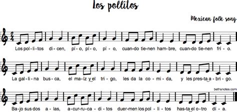 Los pollitos - Beth's Notes | Enseñanza musical, Educacion musical, Clase de musica