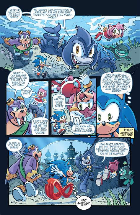 Read online Sonic The Hedgehog comic - Issue #260