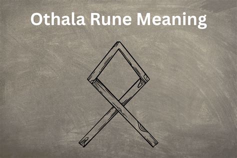 Othala Rune Meaning - SymbolScholar