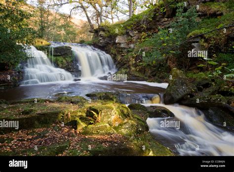 One of the many Waterfalls at Goathland, over which the North York ...