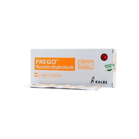 FREGO 5 MG 10 TABLET - Kegunaan, Efek Samping, Dosis dan Aturan Pakai ...