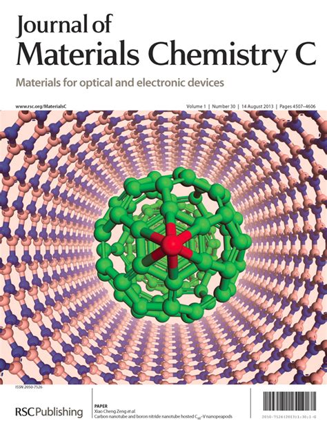 UNL | Journal of Materials Chemistry C, 14 August 2013 | Office of ...