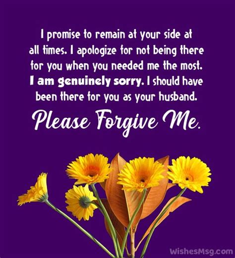 100+ Sorry Messages and Apology Quotes for Wife | WishesMsg