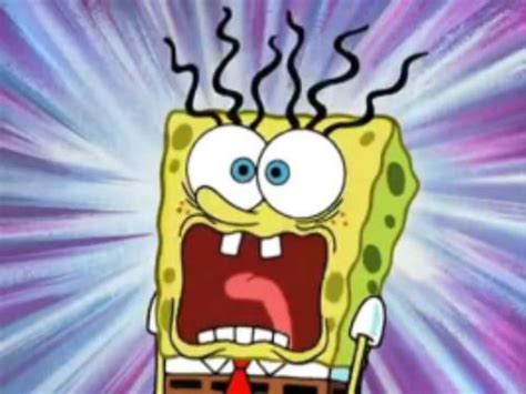 SpongeBob Screaming by 15r4 Sound Effect - Meme Button - Tuna