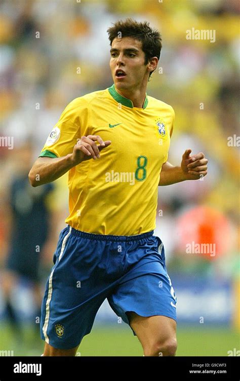 Soccer - 2006 FIFA World Cup Germany - Group F - Brazil v Australia - Allianz Arena. Kaka ...