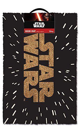 Pyramid America Star Wars Logo Movie Outdoor Doormat Door Mat 30x18 inch | Felpudos, Star wars ...