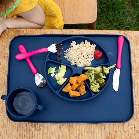 Kids Silicone Placemats | green sprouts | EarthHero