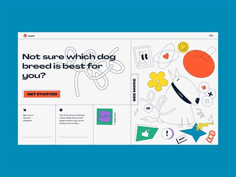 Dog Breed Selector// by Ekaterine Rogava on Dribbble