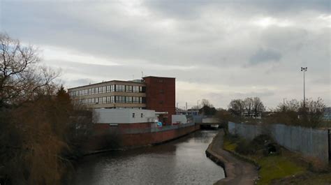 Ashton Canal and Clayton Police Station © Gerald England cc-by-sa/2.0 :: Geograph Britain and ...