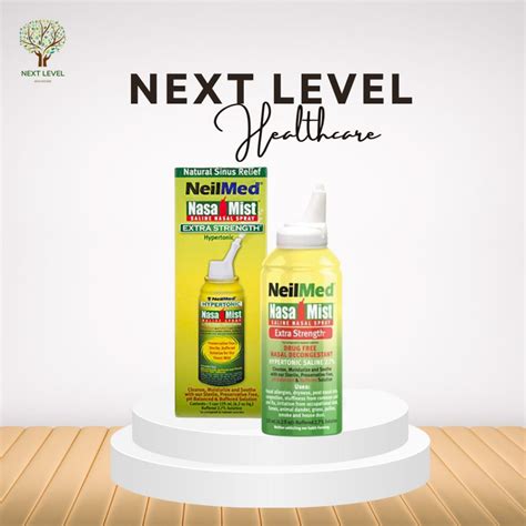 Neilmed nasamist saline extra strength nasal spray 125ml | Shopee Malaysia