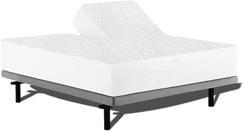 Top Head Flex Mattress Protector Fitted Style Top Split King- 15\" Drop, 78\" x 80\", 34\" Split ...