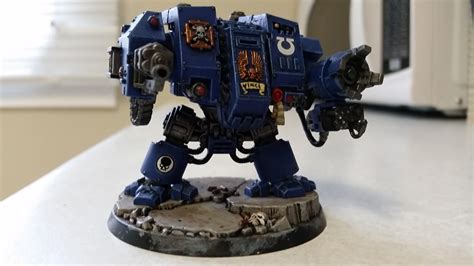 Dreadnought, Power Fist, Space Marines, Ultramarines, Warhammer 40,000 ...