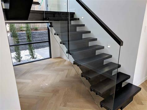 Glass Stair Balustrade Gold Coast - installed by Insular Frameless Glass