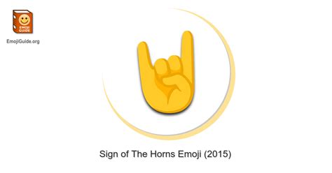 🤘 Sign of The Horns Emoji – Meaning, Pictures, Codes