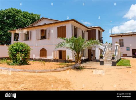 Ouidah Museum of History in old fortress in Ouidah, Benin Stock Photo ...