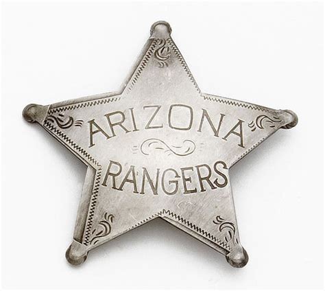 ARIZONA RANGERS BADGE