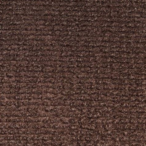 Indoor/Outdoor Carpet with Rubber Marine Backing - Dark Brown 6' x 10' - Several Sizes Available ...