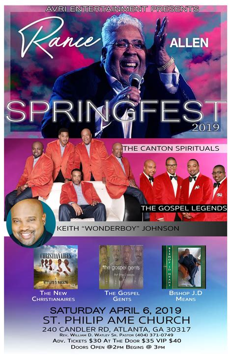 SpringFest 2019 at Saint Philip AME Church, Atlanta