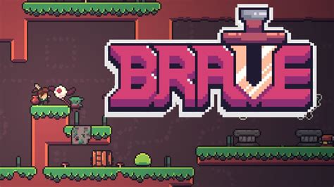 BRAVE - Procedurally generated pixel art adventure platformer - YouTube