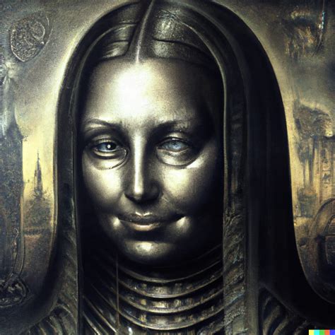 Mona Lisa by H. R. Giger. | DALL·E 2 | OpenArt