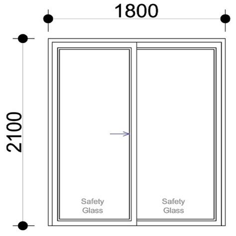 Aluminium Sliding Doors Prices | SD1821 Patio Door Sizes | Sigmadoors